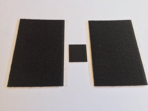 Kohroo Tactical 2-Pack 4"x6" HangerPad and (1) 1.5" HookPad